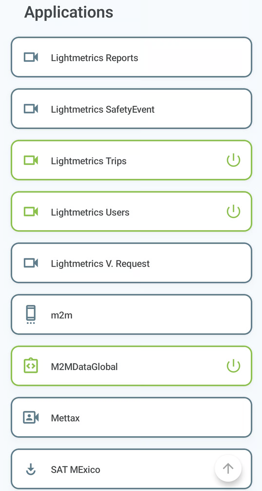 User applications