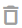 Trash can icon